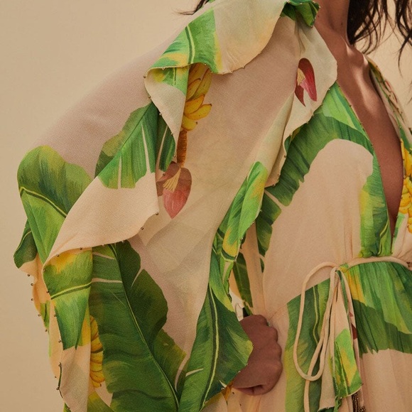 FARM Rio Fresh Bananas Maxi Dress - Picture 5 of 7